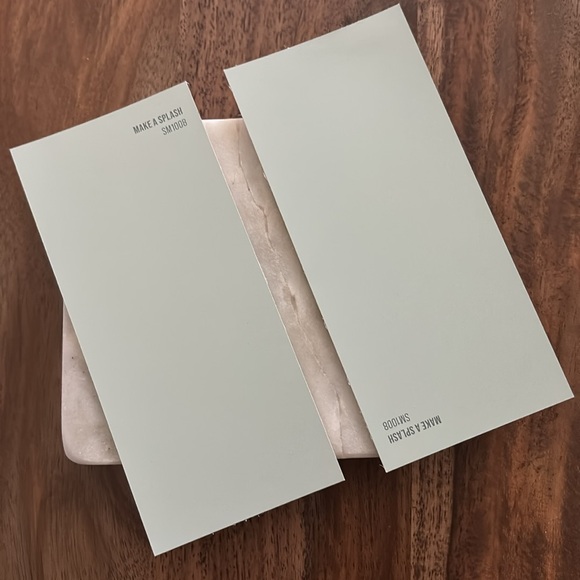 Square White Marble Coasters - Picture 5 of 9